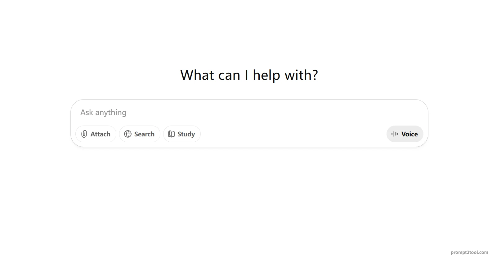 ChatGPT - prompt2tool screenshot 1 of 2