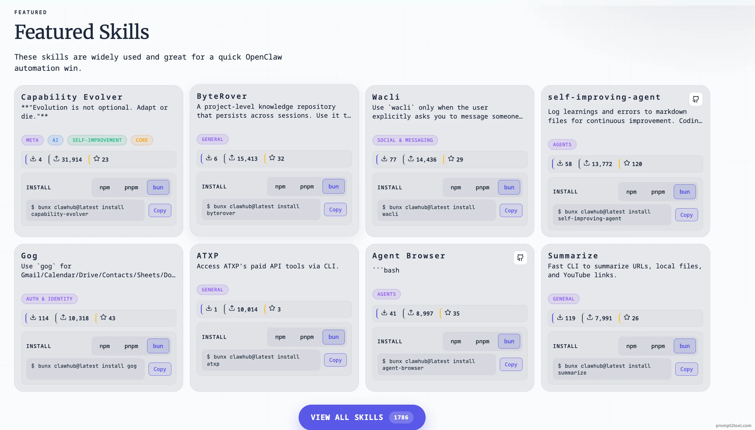 OpenClaw - prompt2tool screenshot 3 of 4